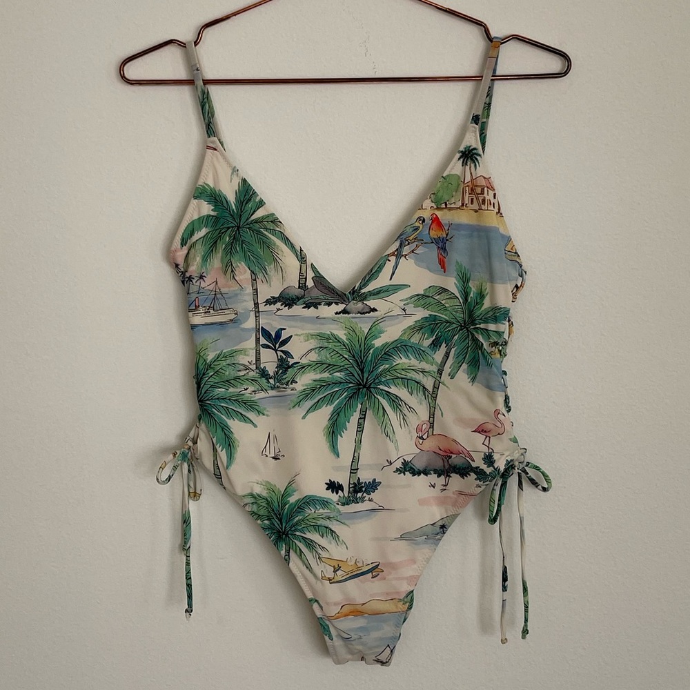 Zara One Piece Swimsuit Small